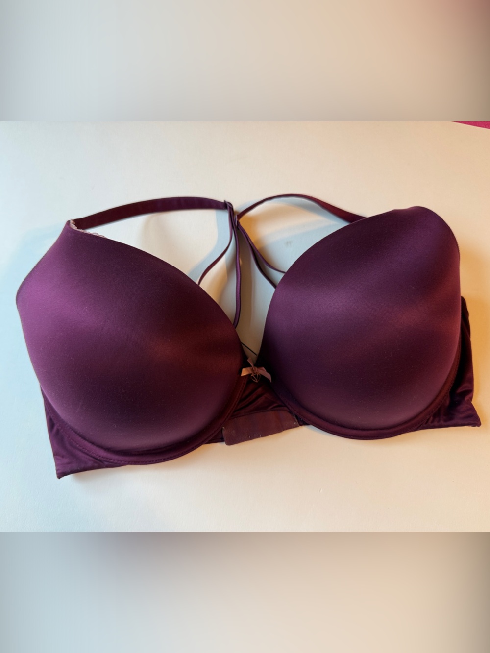 Victoria's Secret Smooth Molded Perfect Shape Bra in Plum
